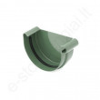 Bryza latako dangtelis D 125/90 Žalias (Ral 6020) plastikinis, vnt