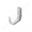 Bryza latako laikiklis 125/90 Baltas (Ral 9010) plastikinis, vnt