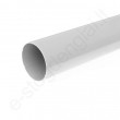 Bryza lietvamzdis 125/90 L=3 m, Baltas (Ral 9010) plastikinis, vnt