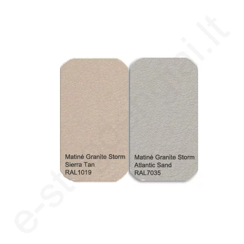 Klasikinis profilis Budmat Iron Click, trapecinis, 0,50 mm, 510 mm, Granite Storm, m²