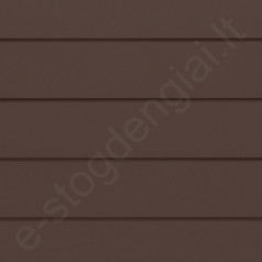 Cementinė dailylentė Cedral Click smooth lygi C21 Riešuto ruda (0,626 m²), vnt