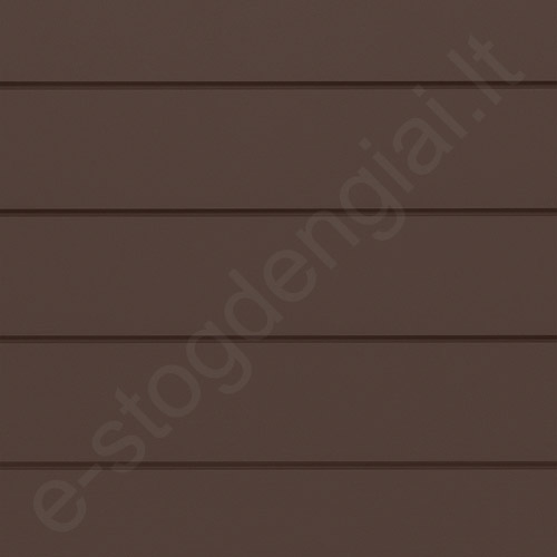 Cementinė dailylentė Cedral Click smooth lygi C21 Riešuto ruda (0,626 m²), vnt