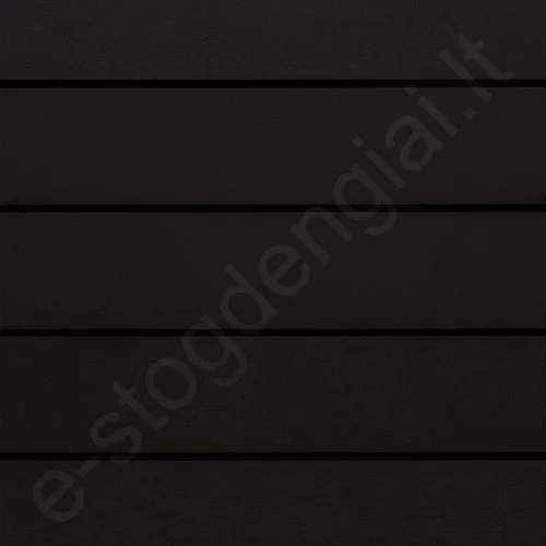 Cementinė dailylentė Cedral Click smooth lygi C50 Juoda (0,626 m²), vnt