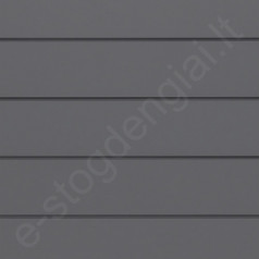 Cementinė dailylentė Cedral Click smooth lygi C74 Bazalto pilka (0,626 m²), vnt