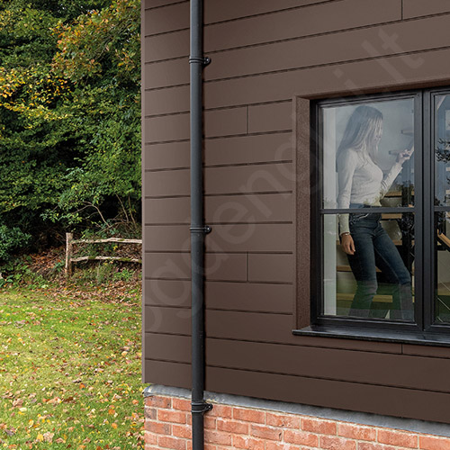 Cementinė dailylentė Cedral Click smooth lygi C21 Riešuto ruda (0,626 m²), vnt