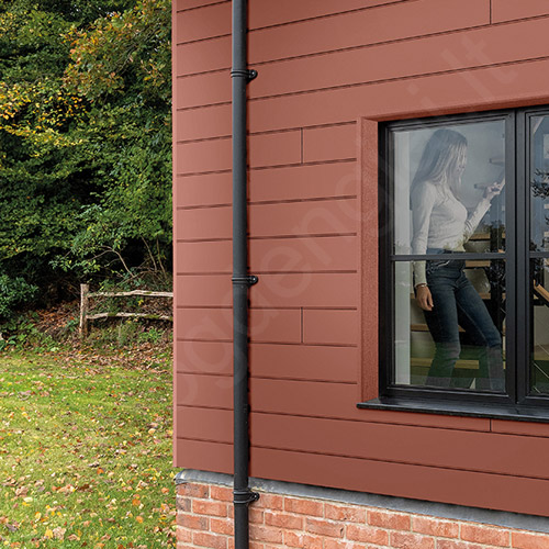 Cementinė dailylentė Cedral Click smooth lygi C72 Plytų raudona (0,626 m²), vnt Cementinė dailylentė Cedral Click smooth lygi C72 Plytų raudona (0,626 m²), vnt