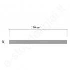 Cementinė dailylentė Cedral Lap medžio imitacija C73 Vandenyno mėlyna (0,576 m²), vnt