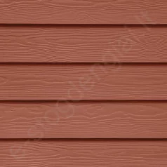 Cementinė dailylentė Cedral Lap medžio imitacija C72 Plytų raudona (0,576 m²), vnt