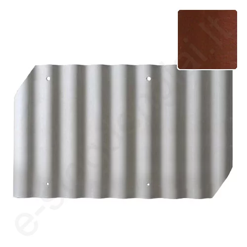 Šiferis Cembrit B59 W130 625x1150 mm (0,49 m²) Rausvai rudas CO/HO, vnt