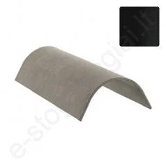 Cembrit pusapvalis kraigas L=450 mm Juodas, vnt