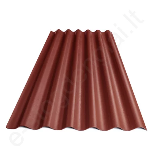 Šiferis Eternit AGRO PRO 3650x1097 mm (3,63 m²) Tamsiai raudona L12, vnt