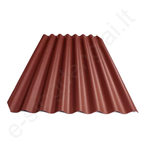 Šiferis Eternit AGRO L 1750x1130 mm (1,68 m²) Tamsiai raudona L12, vnt