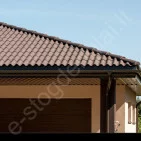 Šiferis Eternit Gotika 585x920 mm (0,4 m²) Raudona molio L11, vnt
