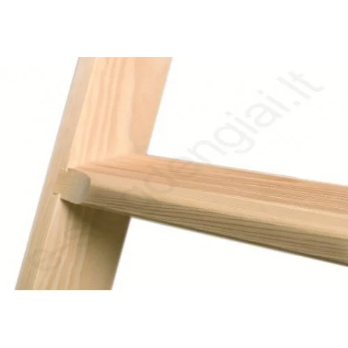 Fakro laiptai LTK ENERGY 70x140 h=2,8m mediniai, ŠILTI, U=0,68 W/m²K