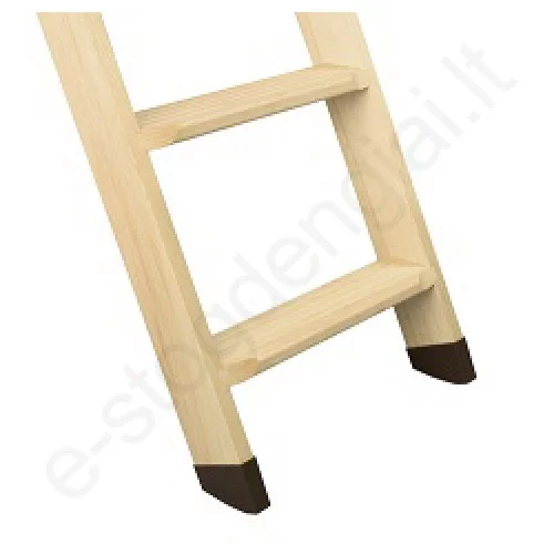 Fakro palėpės laiptai LWL LUX 70x130 h=2,8m sudedami mediniai