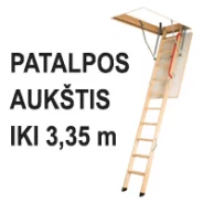 Aukštis iki 3,35 m