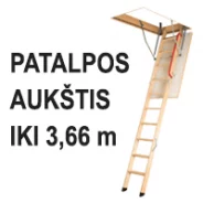 Aukštis iki 3,66 m