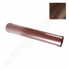 Lietvamzdis Mikko 125/90 L=1 m, Rudas (RAL 8017) plieninis, vnt