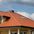 Nuožulnaus kraigo pradinė čerpė Monier Zanda Lumino ruda, vnt
