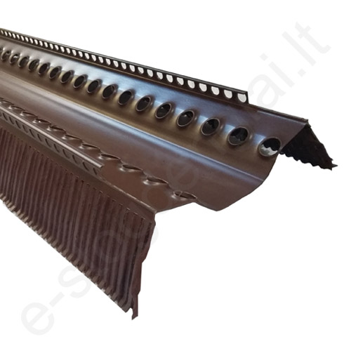Ventiliacinė kraigo tarpinė Monier Aero, L=1,1 m, molio raudonumo, vnt