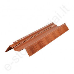 Ventiliacinė kraigo tarpinė Monier Aero, L=1,1 m, molio raudonumo, vnt