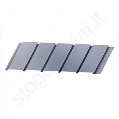 Plieninis pakalimas Budmat, pilnas, 546 mm x 3 m, 1,518 m², Blizgus poliesteris, vnt