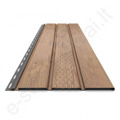 Plastikinis pakalimas Budmat, perforuotas, 344 mm x 3 m, 0,918 m², Ąžuolas Winchester, vnt