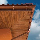 Plastikinis pakalimas Gamrat, pilnas, 203 mm x 3 m, 0,609 m², Matinis Grafito (RAL 7016), vnt