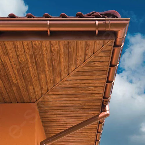 Plastikinis pakalimas Gamrat, pilnas, 203 mm x 3 m, 0,609 m², Matinis Grafito (RAL 7016), vnt