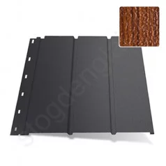Aliuminio pakalimas Hornval P1, pilnas, 355 mm x 2 m, 0,62 m², Auksinis ąžuolas, vnt