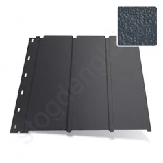 Aliuminio pakalimas Hornval P1, pilnas, 355 mm x 2 m, 0,62 m², Blizgus Grafito (RAL 7024), vnt