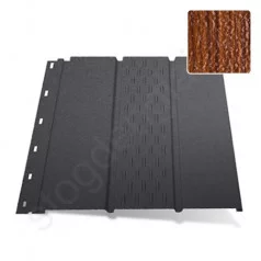 Aliuminio pakalimas Hornval P1, perforuotas, 355 mm x 2 m, 0,62 m², Auksinis ąžuolas, vnt