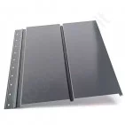 Plieninis pakalimas Hornval P4, perforuotas, 372 mm x 2 m, 0,662 m², Blizgus Antracito (RAL 7016), vnt