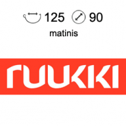 Ruukki 125/90 mm (Matinė)
