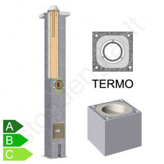 Kaminas Schiedel Absolut TERMO Ø140 h=5,00 m, kompl