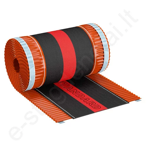 Kraigo ventiliacinė juosta Eurovent Roll Standart, 390 mm, Molio, 5 m/rul