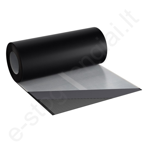 Kamino sandarinimo juosta Eurovent Flex EPDM, 300 mm, Juoda, 5 m/rul