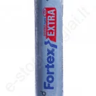 Difuzinė plėvelė Fortex Extra + 2 Tape, 3 sl, 140 g/m², 2 lipnūs kraštai, 75 m²/rul