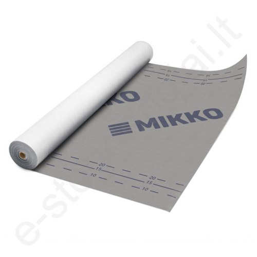 Difuzinė plėvelė Mikko 140, 3 sl, 140 g/m², 75 m²/rul