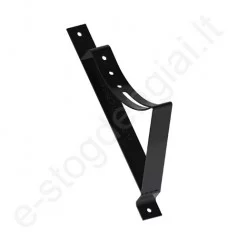 Apžvalgos aikštelės laikiklis plieninėms čerpėms Eurovent Support Metal 350/35, Juodas (RAL 9005), vnt