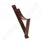 Apžvalgos aikštelės laikiklis plieninėms čerpėms Eurovent Support Metal 350/20, Rudas (RAL 8017), vnt