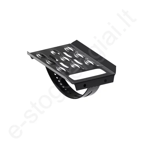 Stogo saugos pakopa Eurovent Step, L=0,17 m, Juoda (RAL 9005), vnt
