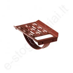 Stogo saugos pakopa Eurovent Step, L=0,17 m, Raudona (RAL 3009), vnt