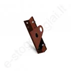Sniego užtvaros laikiklis klasikinei dangai Eurovent Fix Metal Flat, Rudas (RAL 8017), vnt