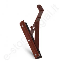 Sniego tvorelės laikiklis klasikinei dangai Eurovent Fix Metal Flat, Rudas (RAL 8017), vnt