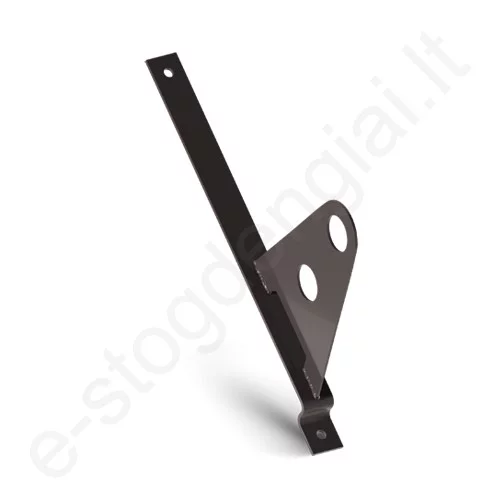 Sniego užtvaros laikiklis plieninei čerpei Eurovent Fix Tube Metal 330/30, T.Rudas (RAL 8019), vnt
