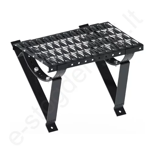 Stogo aikštelė plieninėms čerpėms IVT, L=1,5 m, Antracito (RAL 7016), vnt