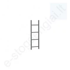 Kopėčios Ruukki SafeGrip, L=1,2 m, Balta (RR 20), vnt