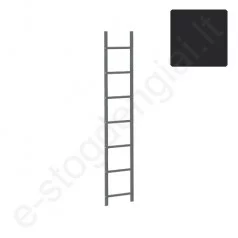 Kopėčios Ruukki SafeGrip, L=2,7 m, Antracito (RR 2H3), vnt