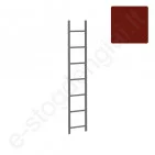 Kopėčios Ruukki SafeGrip, L=2,7 m, Raudona (RR 29), vnt